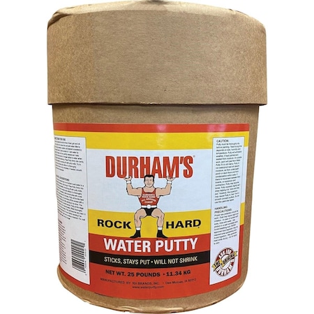 Durhams Rock Hard 25 Lb. Drum Powder Water Putty RHWP25
